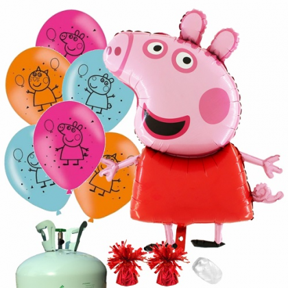 Hélium párty set Peppa Pig