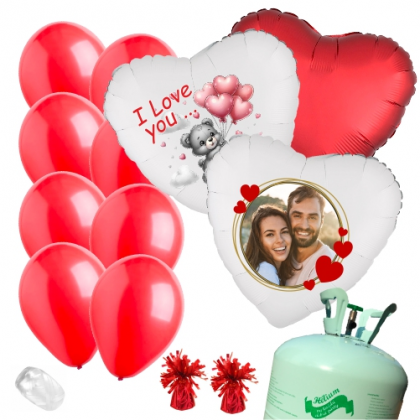 Hélium na Vašu oslavu, naplní 20 balónov