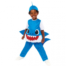 Kostým Baby Shark modrý