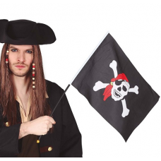 Pirátska vlajka 42x30 cm