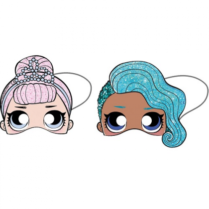 Papierová maska L.O.L