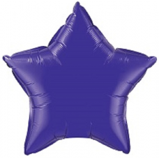 Balón Hviezda Tm. Fialová 45 cm