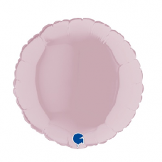 Mini Balónik Kruh ružový pastel 23 cm