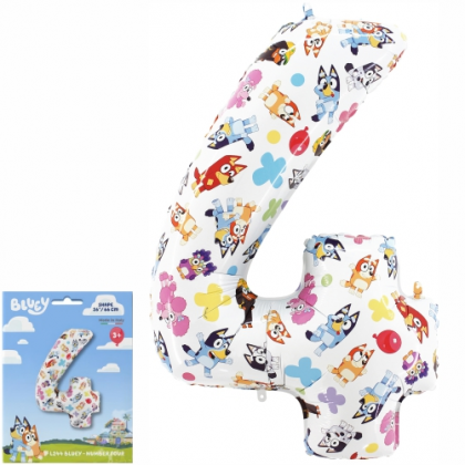 Balón 4 Bluey veľké