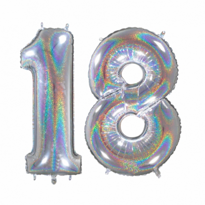 Narodeninový balón číslo 18  veľké