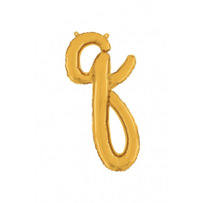 Písmeno malé zlaté Q script