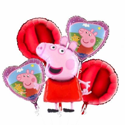 Kytica z balónov Peppa Pig