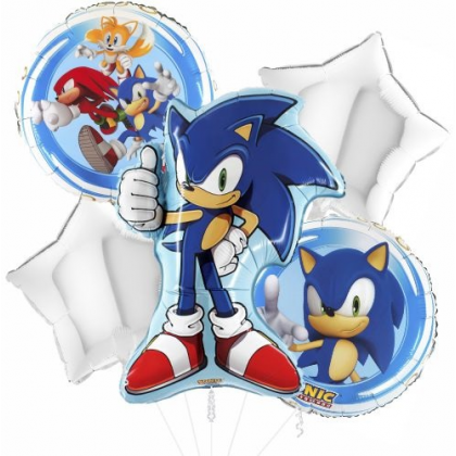 Balónová kytica sonic