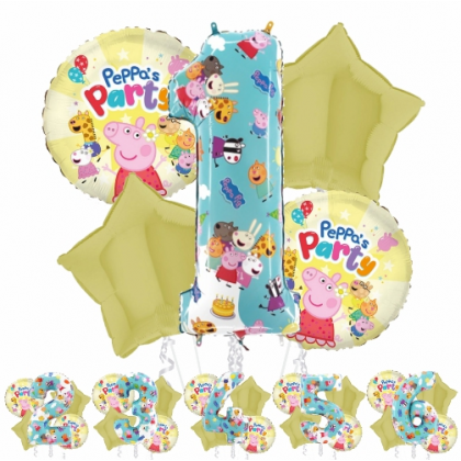 Kytica z balónov Peppa Pig