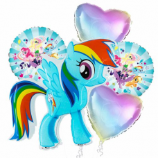 Balónová kytica My Little Pony Rainbow Dash