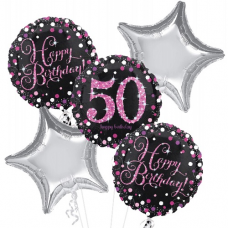 Balónová kytica narodeniny 50