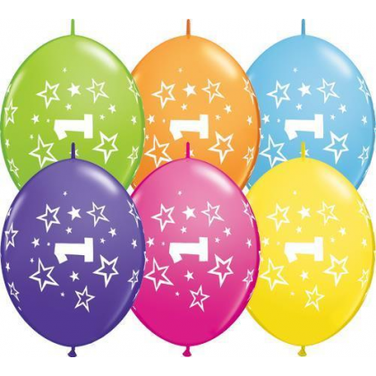 Balón naväzovací číslo 1 Qlink Stars