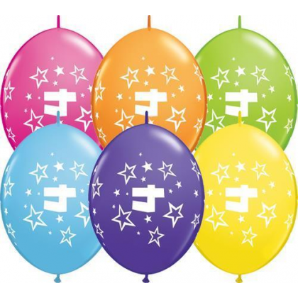 Balón naväzovací Q číslo 4 Qlink Stars