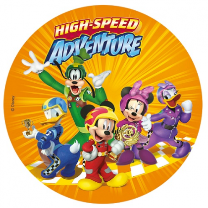 Jedlý obrázok Mickey Mouse a kamaráti 20 cm
