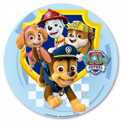Jedlá oplátka Paw Patrol 20 cm