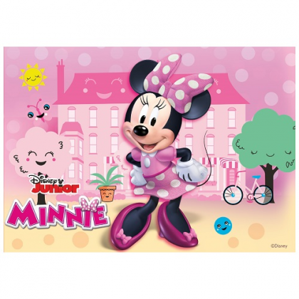 Jedlý obrázok Minnie Mouse