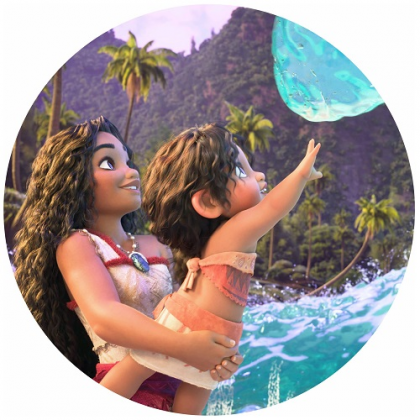 Jedlá oplátka Vaiana 