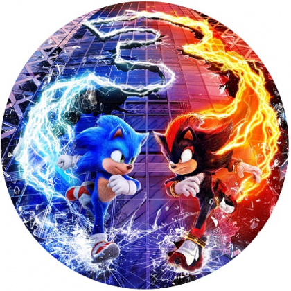 Jedlá oplátka Sonic