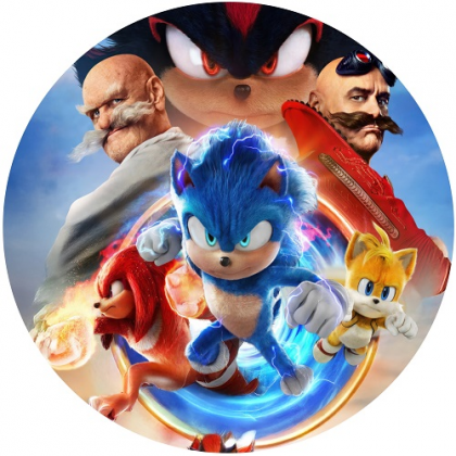 Jedlá oplátka Sonic