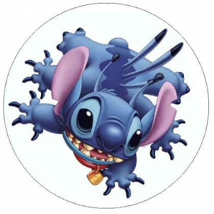 Jedlá oplátka Lilo a Stitch 20 cm