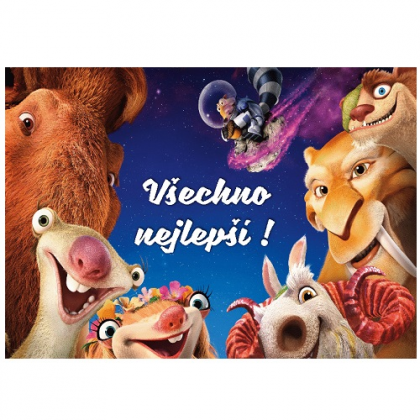 Jedlá oplátka Doba ľadová  