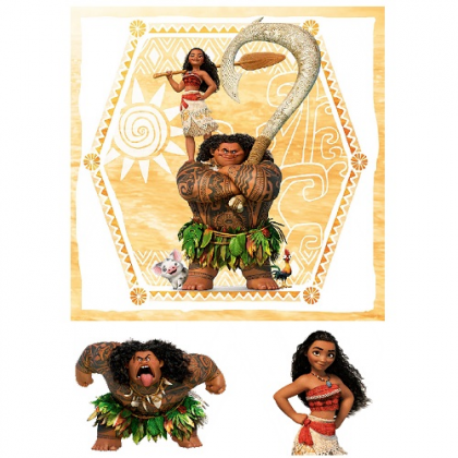 Jedlá oplátka Vaiana 