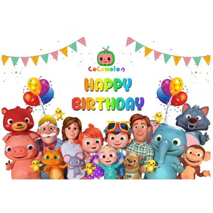 Jedlá oplátka Cocomelon