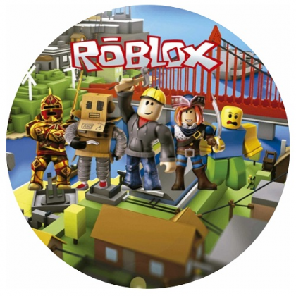 Jedlá oplátka Roblox 20 cm