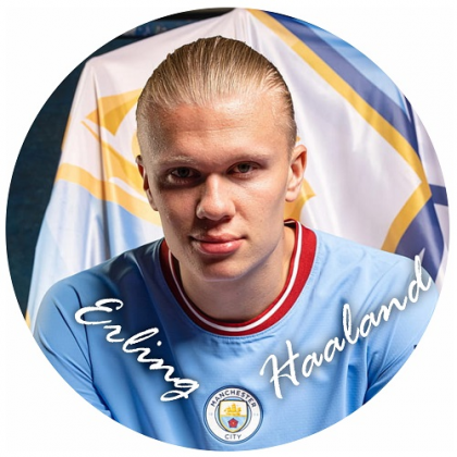 Jedlá oplátka Haaland