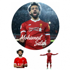 Jedlá oplátka Mohamed Salah
