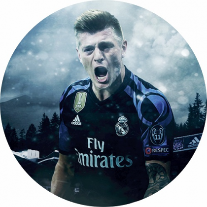 Jedlá oplátka na tortu Kroos