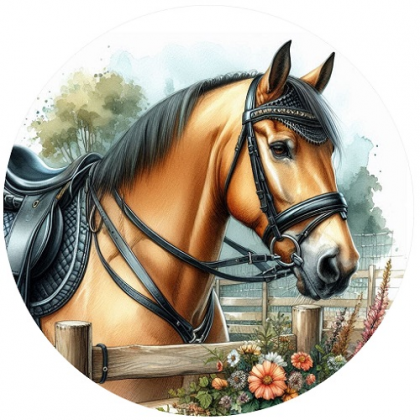 Jedlá oplátka Kôň 20 cm