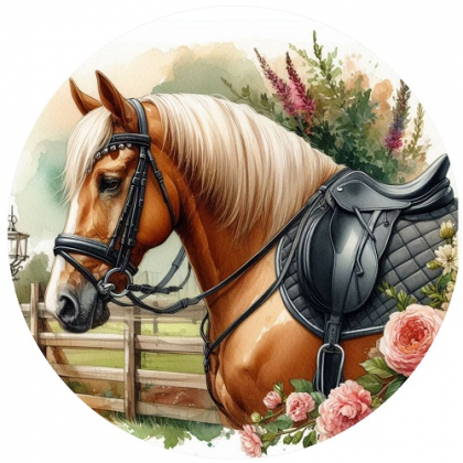 Jedlá oplátka Kôň 20 cm