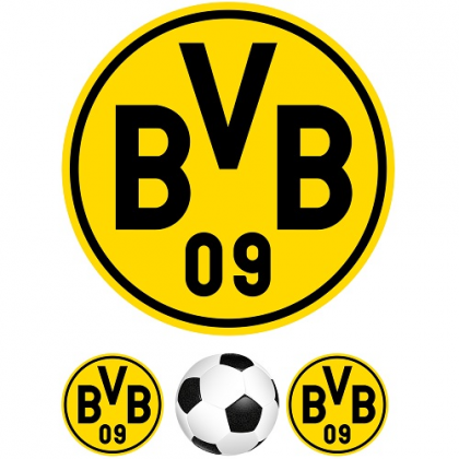 Jedlá oplátka Borusia Dortmund