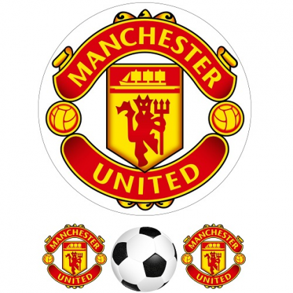 Jedlá oplátka Manchester United