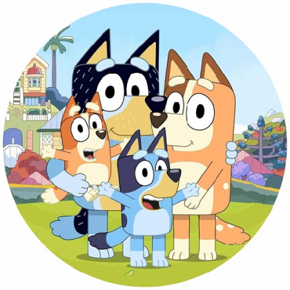Jedlý obrázok Bluey