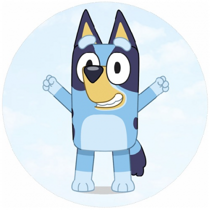 Jedlý obrázok Bluey