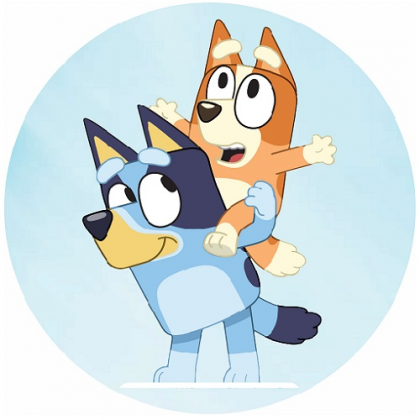 Jedlý obrázok Bluey