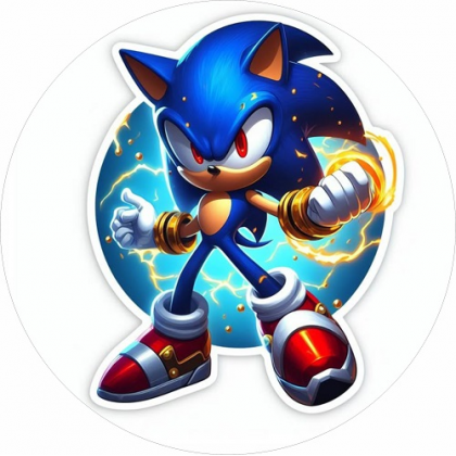 Jedlá oplátka Sonic