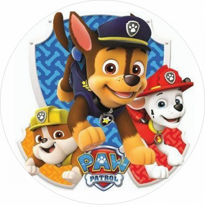 Jedlá oplátka Paw Patrol 20 cm