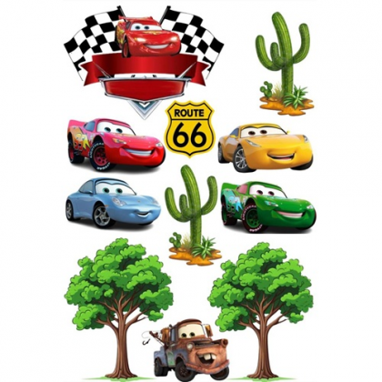 Jedlá oplátka Cars 
