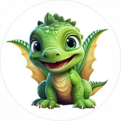 Jedlá oplátka Dráčik