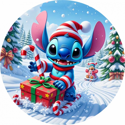 Jedlá oplátka Lilo a Stitch 20 cm