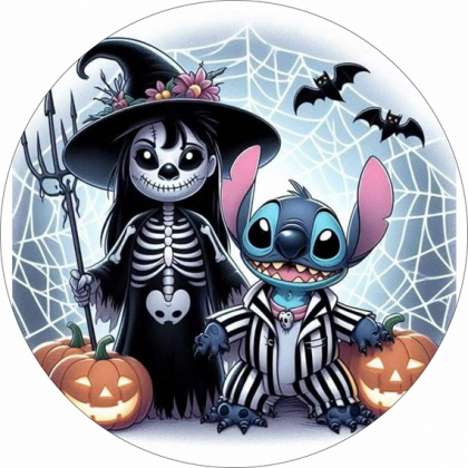 Jedlá oplátka Lilo a Stitch 20 cm