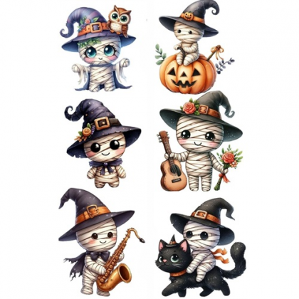 Jedlý obrázok Halloween A4