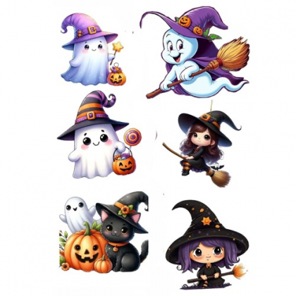 Jedlý obrázok Halloween A4