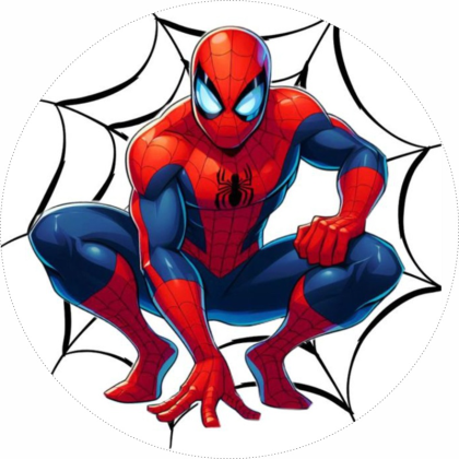 Jedlá oplátka Spiderman