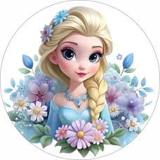 Jedlá oplátka Frozen  20 cm