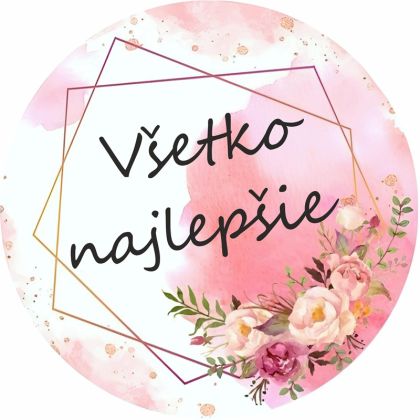 Jedlá oplátka Všetko najlepšie