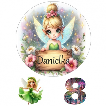 Jedlý obrázok Víla s menom